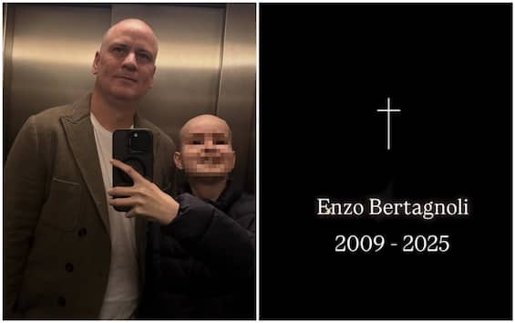 Julio Sergio Bertagnoli, morto figlio Enzo 15enne. Dal 2020 lottava contro tumore cerebrale