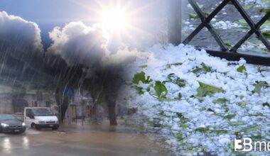 Cronaca Meteo - Goccia fredda in movimento verso il Centro-Sud. Prossime ore con forti temporali, grandine e ulteriore calo termico. Situazione (foto + video) e previsione. « 3B Meteo