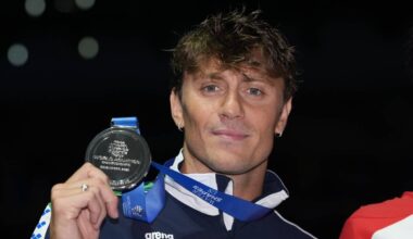 Mondiali di nuoto, Martinenghi d'argento. "Ho passato la notte a vomitare"