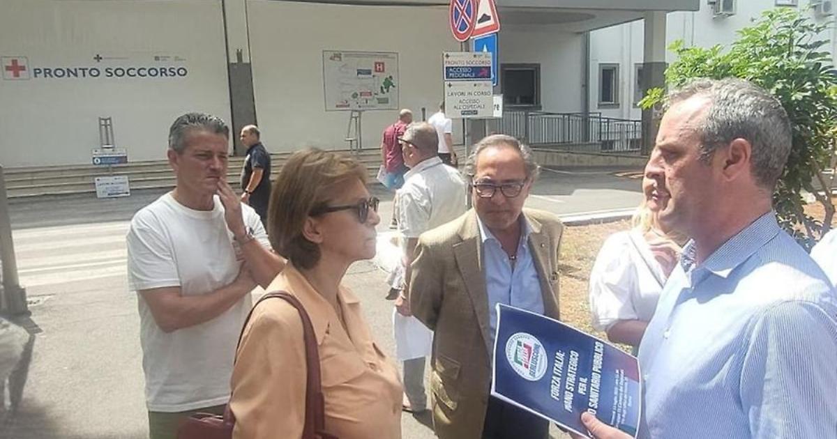 Forza Italia visita il San Paolo: «Struttura migliorata negli anni»