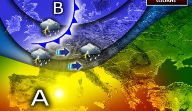 torna il sole sull'Italia, ma il Maltempo è pronto a colpire di nuovo; c'é la Data