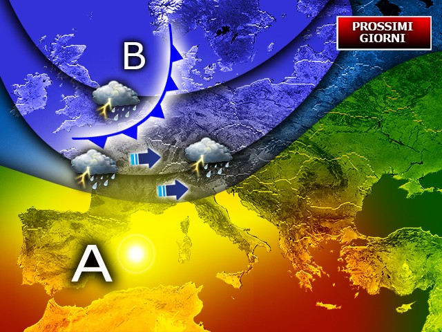 torna il sole sull'Italia, ma il Maltempo è pronto a colpire di nuovo; c'é la Data
