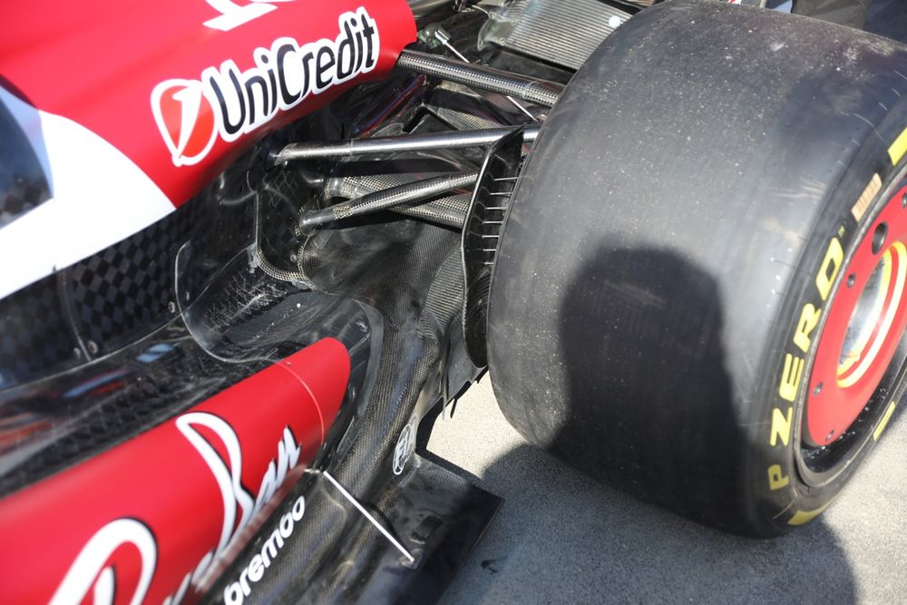 Ferrari SF-25: la sospensione posteriore verrà modificata