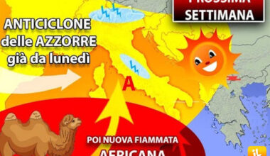 Prossima Settimana con la bella Estate, ma non durerà. I dettagli