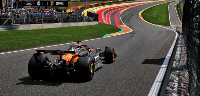 Spa - Qualifica Sprint<br />Piastri imbattibile, Ocon spettacolare