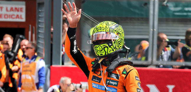 Spa - Qualifica<br />Norris in pole, Leclerc terzo