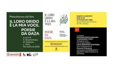 Presentazione del libro ‘Il loro grido è la mia voce. Poesie da Gaza’