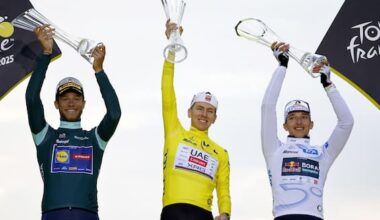 Pogacar vince il Tour de France 2025: la classifica finale