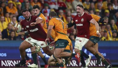 Rugby, ai Lions il primo round del Tour: Australia sconfitta 29-17