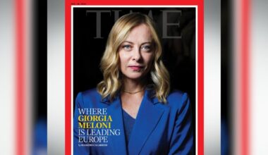 Meloni in copertina sul Time: «Una delle figure più interessanti d'Europa»