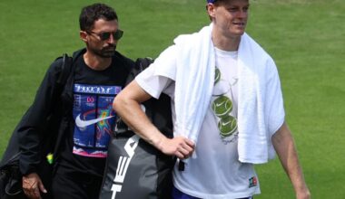 Simone Vagnozzi: «Allenare Sinner è meraviglioso. Cahill? Speriamo che resti, ma non c'è nulla di certo»
