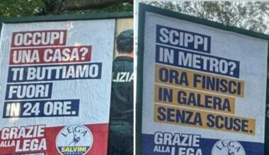 Lega attacca il Comune di Roma: «Censurati i nostri manifesti sulla Sicurezza». Campidoglio: «Contengono stereotipi etnici»