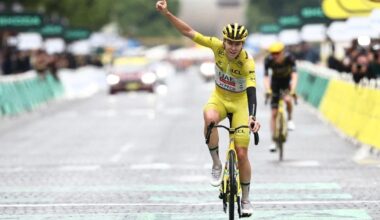 Tour, Pogacar re per la quarta volta: ultima tappa a Van Aert