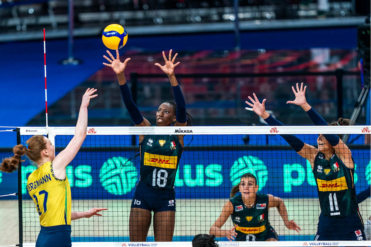 L'Italia batte il Brasile e vince la Nations League di volley: Antropova trascina