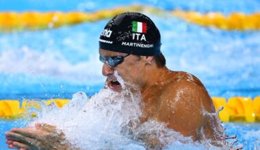 Nicolò Martinenghi d'argento nei 100 rana ai Mondiali di Singapore