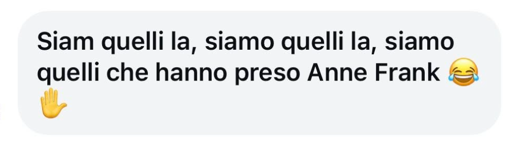 «Ad Auschwitz avevate da mangiare e dormire»: Daniele Nahum querela l'hater per il post antisemita sui social