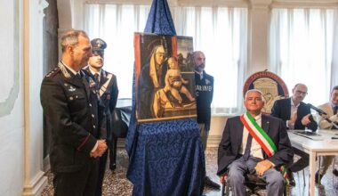 Madonna con bambino, la baronessa inglese Barbara de Dosza: «Basta, mi arrendo. Prendetevi il quadro» - Il Gazzettino