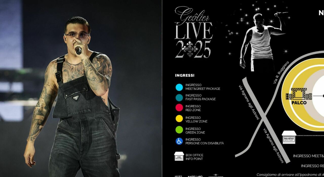 Geolier concerto all'Ippodromo di Agnano, dove parcheggiare, orari di ingresso e viabilità: tutte le info utili