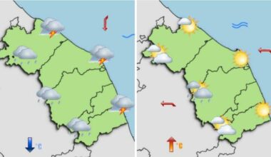 temporali, rischio grandinate e allerta gialla. Ecco le previsioni dei prossini giorni