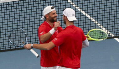 orario e dove vedere la sfida contro Nys e Roger-Vasselin