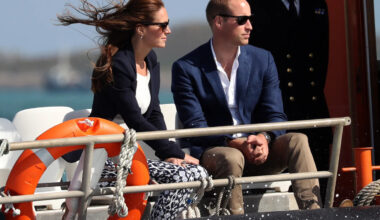 William e Kate in barca