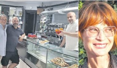La regista e la conduttrice: così il bar all