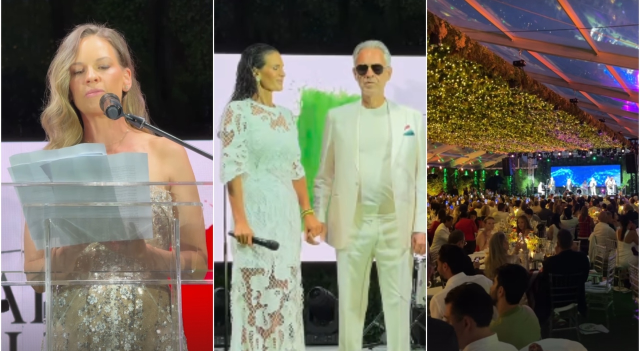 gli ospiti vip (da Kevin Spacey a Hilary Swank), il menù, l'asta record e l'esibizione di Patti Smith