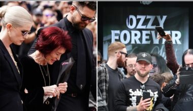 migliaia in lacrime a Birmingham per l’ultimo saluto al Principe delle Tenebre. Il nodo eredità, il tributo e il documentario