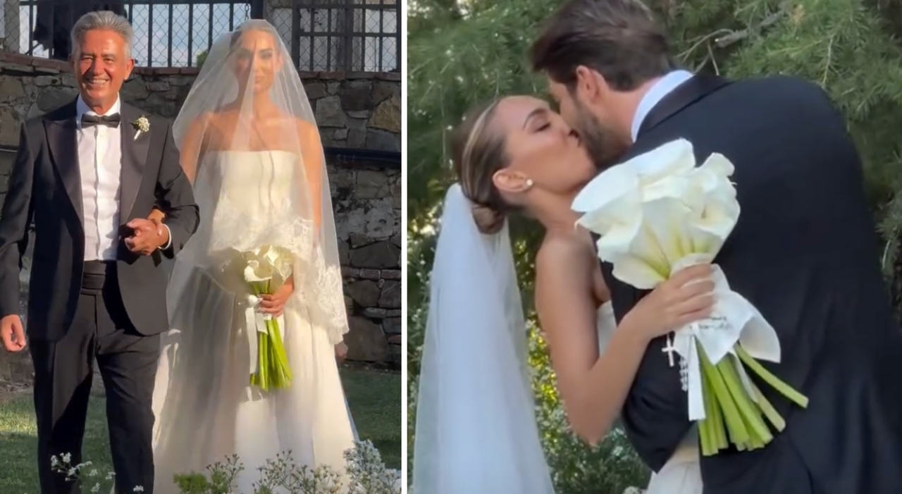 l'abito della sposa, la location da sogno a Firenze, le lacrime del tronista