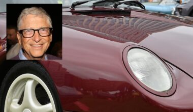 13 anni di tasse per non guidarla, la Porsche proibita di Bill Gates