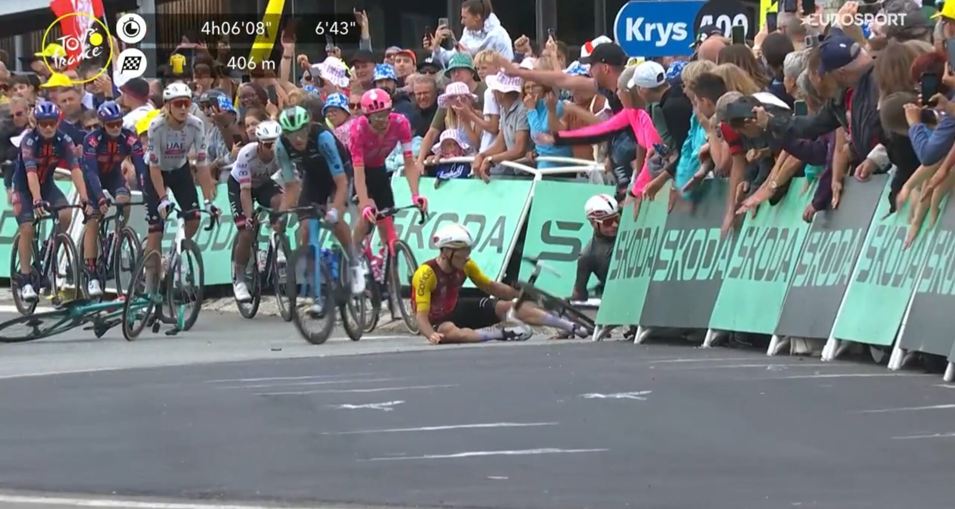 Tour de France 2025, Wout van Aert contro ASO dopo la caduta nel finale della 20ª tappa