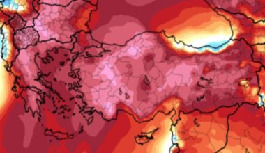 Caldo record Turchia