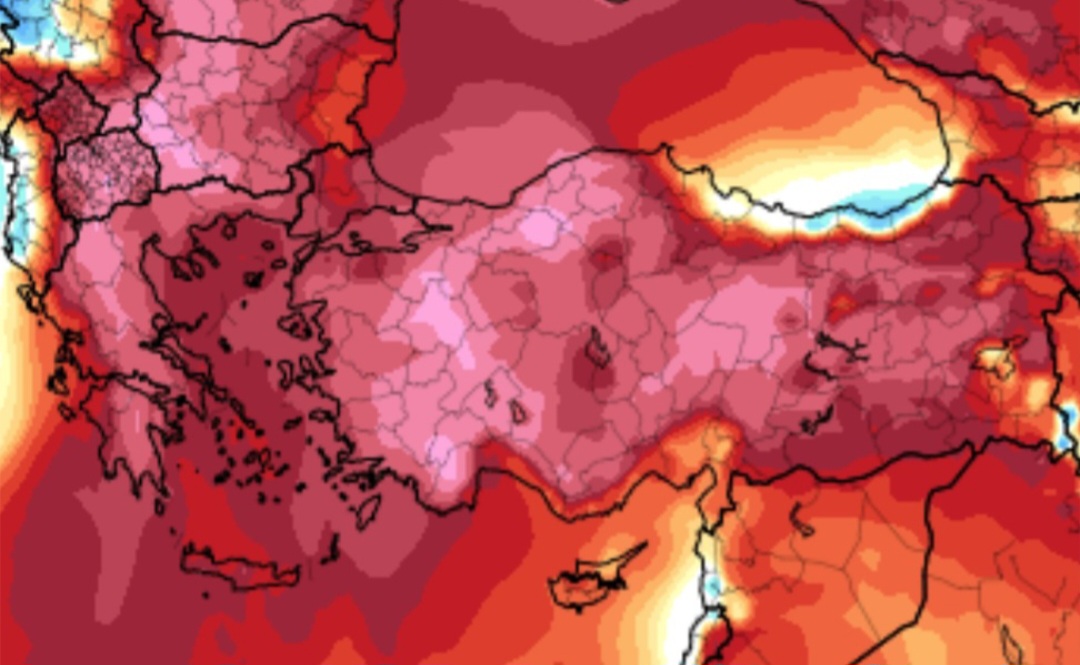 Caldo record Turchia