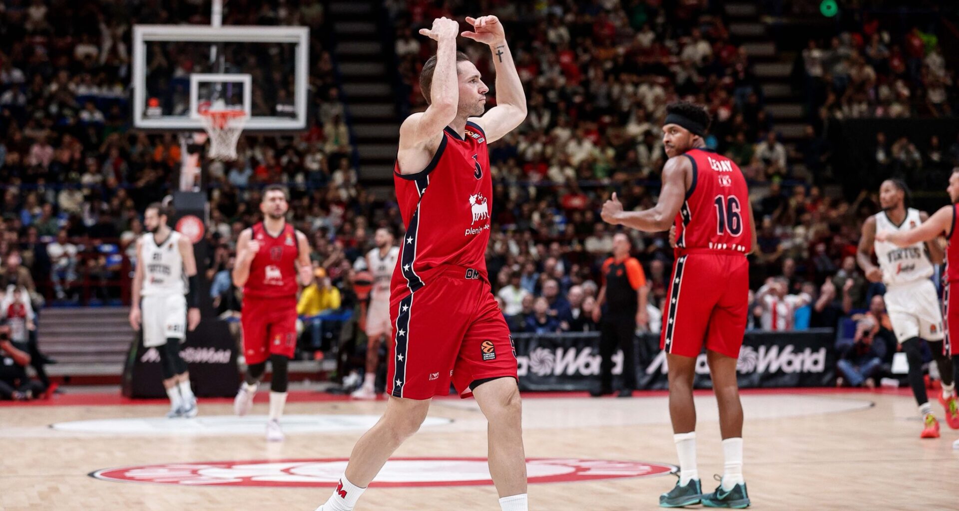 Fabien Causeur lascia l'Olimpia Milano: il saluto del club