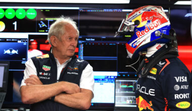 F1 GP Cina 2025, Shanghai: Max Verstappen (Red Bull Racing) e Helmut Marko - Foto: Getty Images