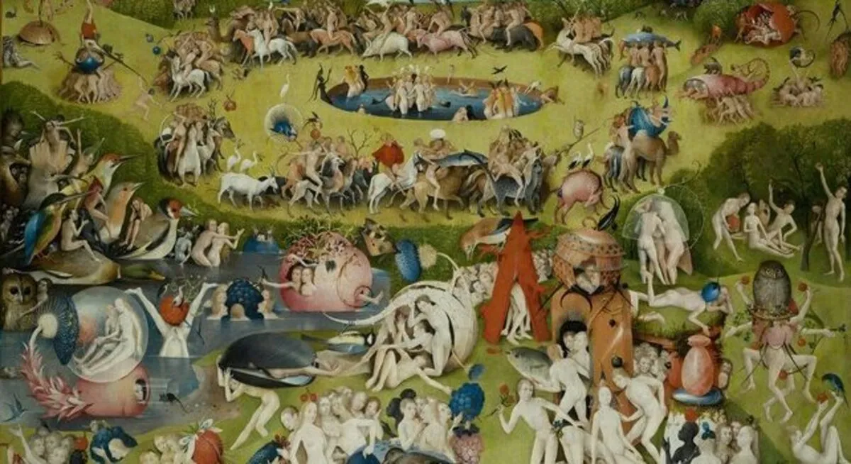 Hieronymus Bosch, Il giardino delle delizie (particolare), 1500 circa sogni
