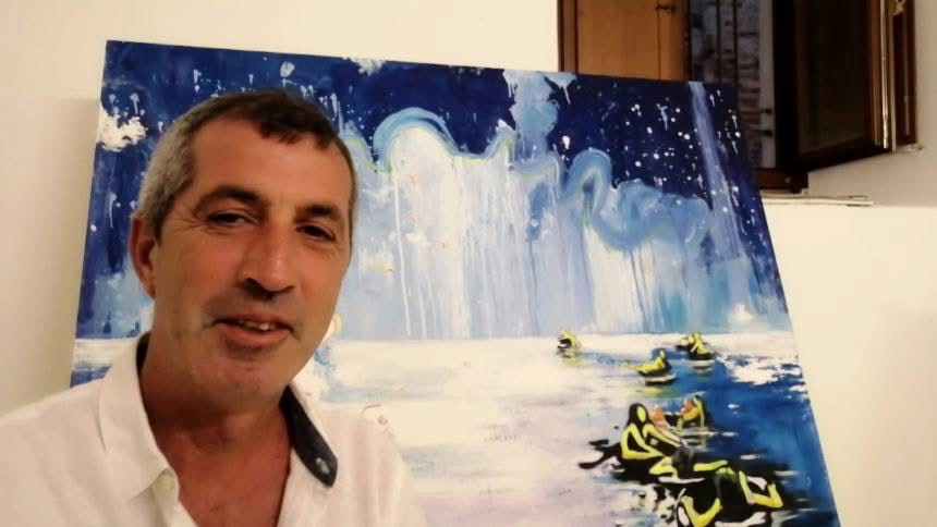 Il vastese Davide Scutece inaugura la sua prima personale del 2025