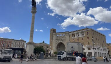 Sant’Oronzo: tutto pronto per il ritorno in piazza. Domani la statua sarà collocata nel Sedile - Telerama News
