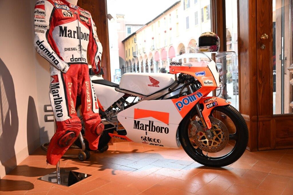 la corsa infinita di Gresini in mostra al Museo Checco Costa