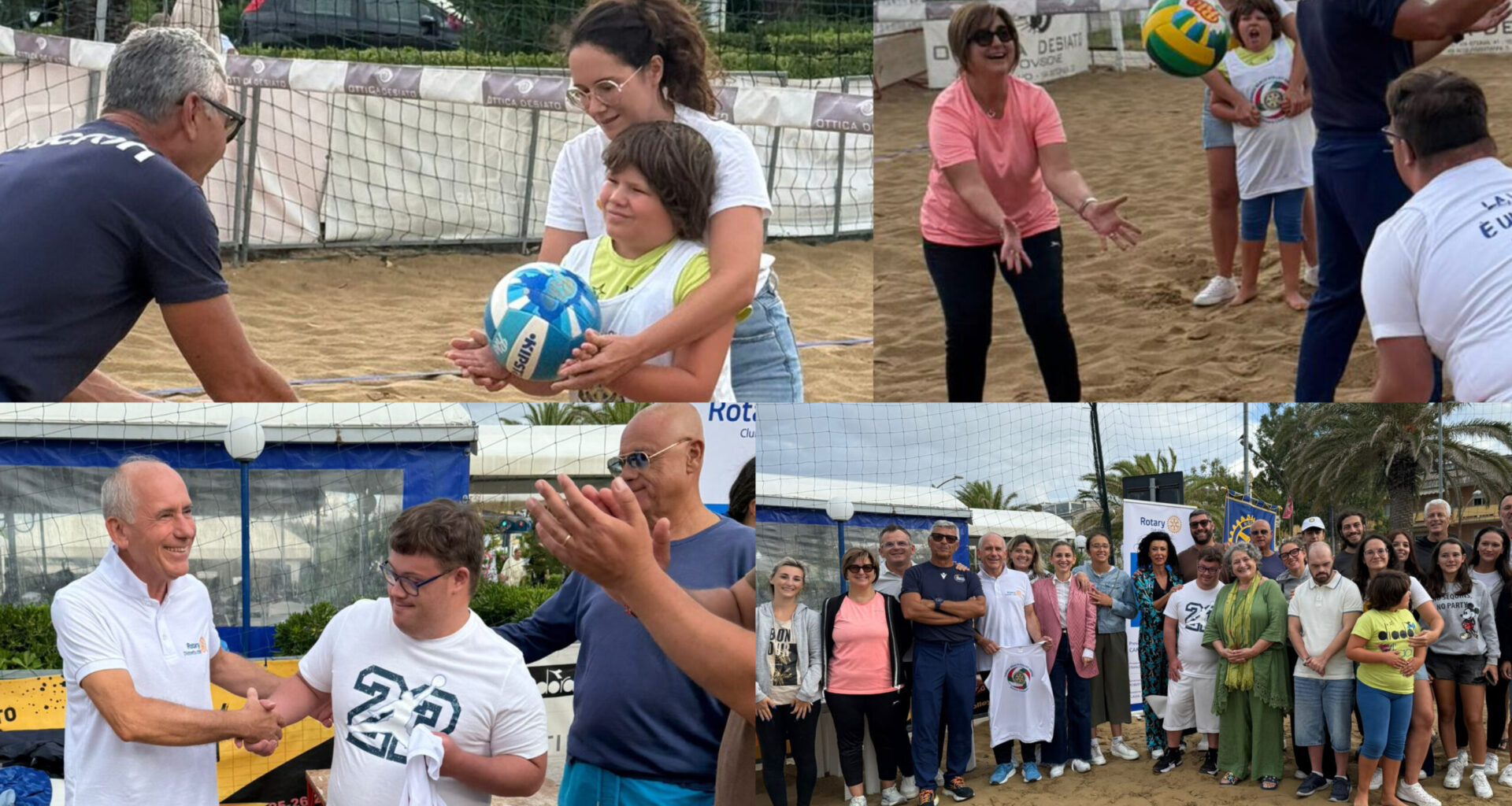 A Vasto sport inclusivo grazie al Rotary Club e i coach Mario Baiocco e Maria Victoria del Casale