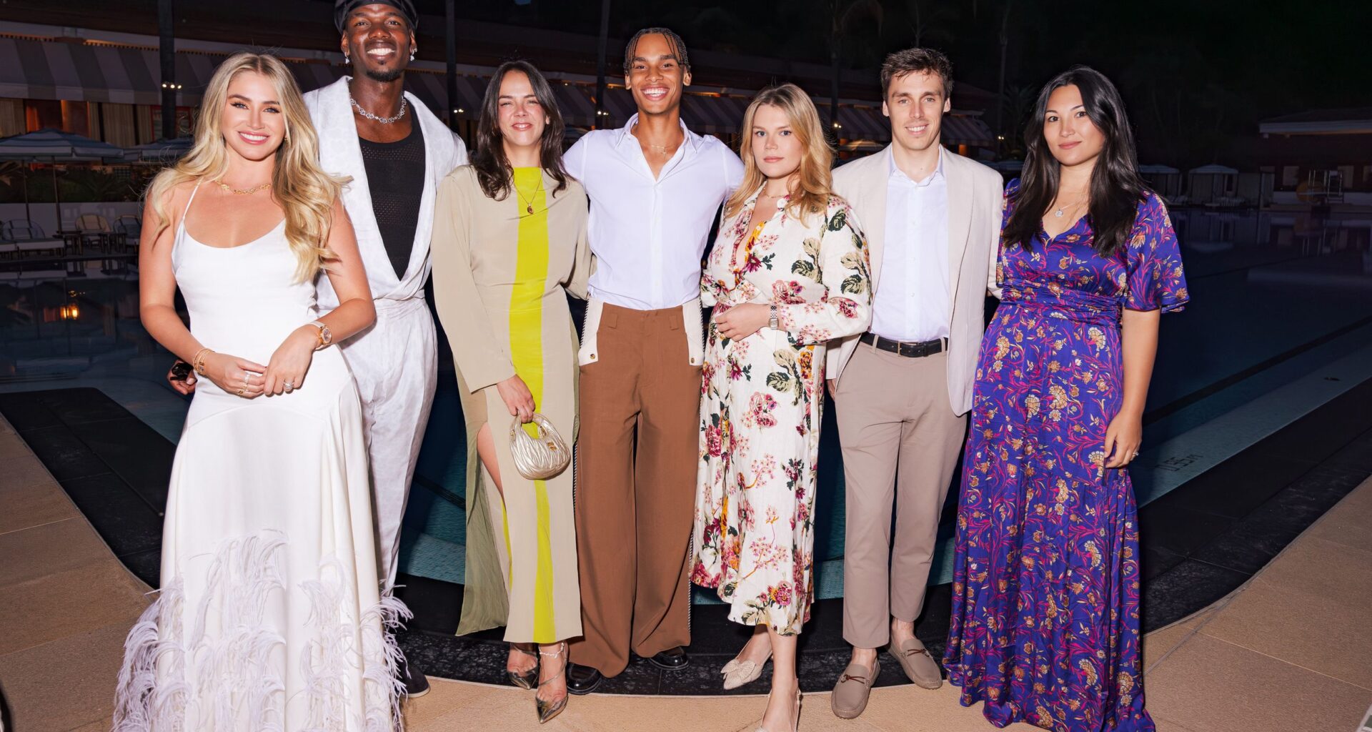 Una serata al Monte-Carlo Beach per celebrare il nuovo glamour del Principato con Pauline Ducruet e Alexandre Grimaldi