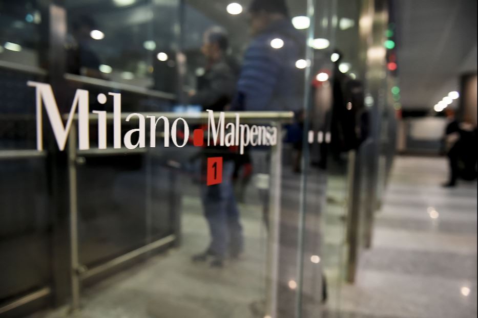 Lo scalo intercontinentale della Malpensa, nel Varesotto