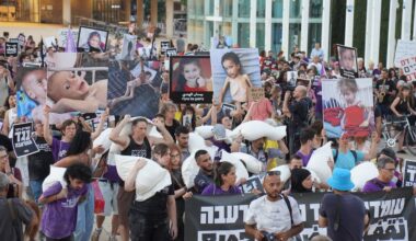 La marcia degli israeliani per il pane dei palestinesi