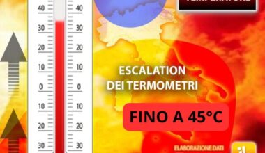 Boom di Caldo a 45°C, ora vi diciamo quando finirà, c'è la data
