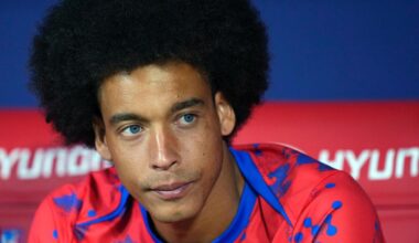 Le parole di Witsel: "Mi piacerebbe giocare in Serie A. Il Napoli favorito per la vittoria dello scudetto"