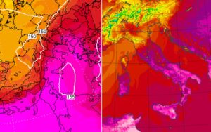 allerta meteo italia venerdì 25 luglio
