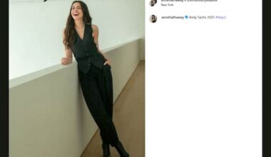 Il Diavolo veste Prada 2, la prima foto di Anne Hathaway nei panni di Andy Sachs