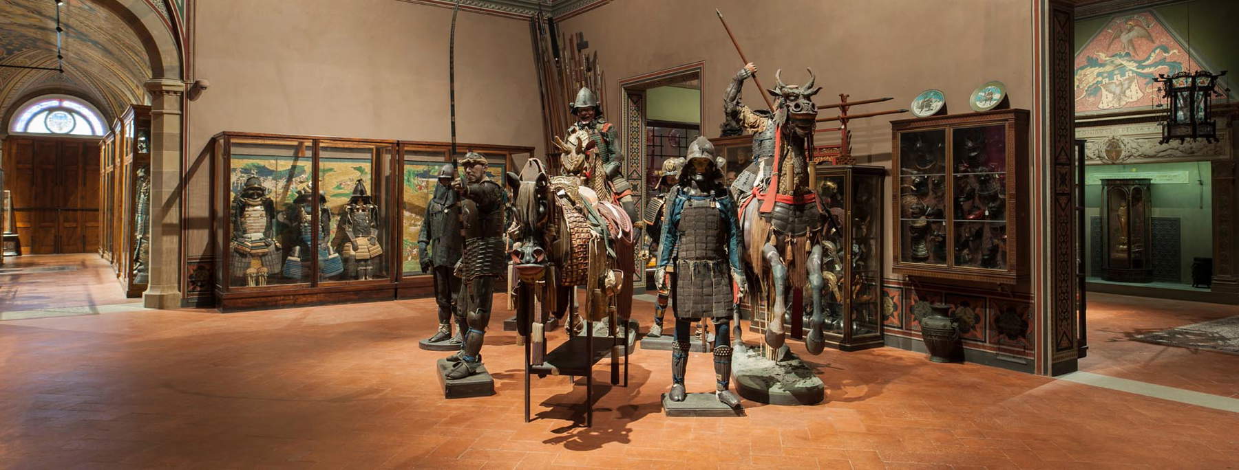 L'armeria giapponese del Museo Stibbert. Foto: Targetti Group