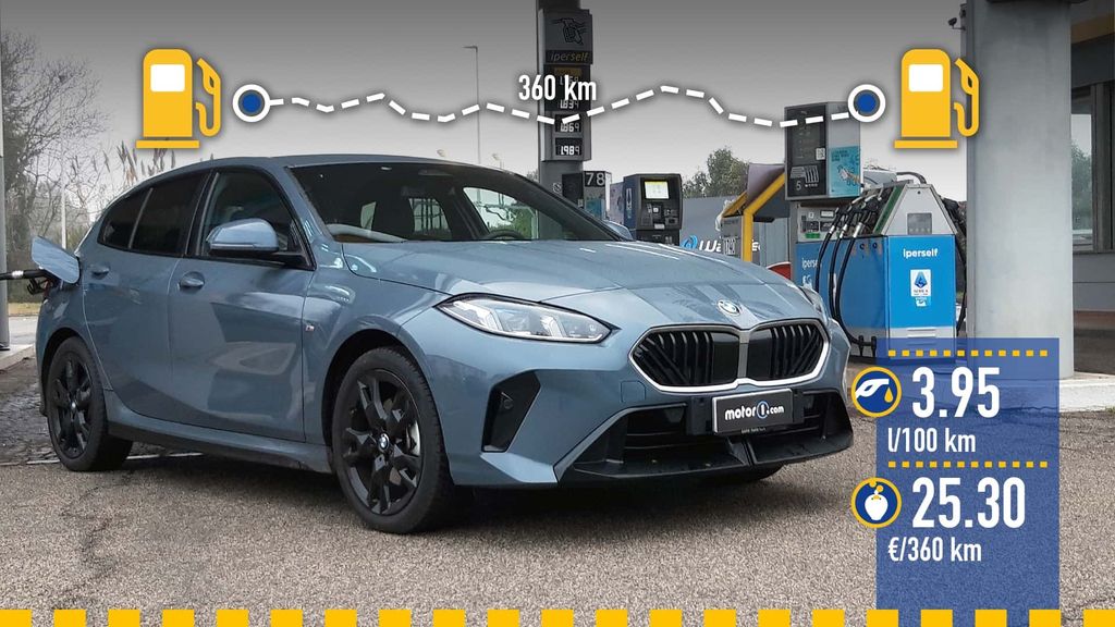 La BMW 118 d è la diesel che consuma di meno da inizio 2025, anche senza elettrificazione
