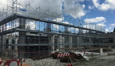 Sanità nel territorio, un sopralluogo al cantiere del nuovo padiglione ospedaliero